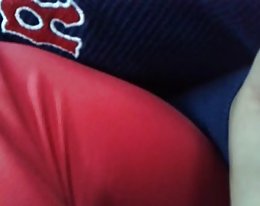 Blonde kypsä äiti poika ystävä