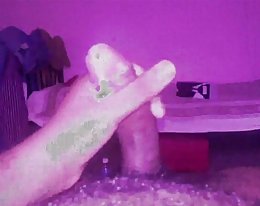 Seksikäs brunette keisha harmaa ottaa suuri munaa